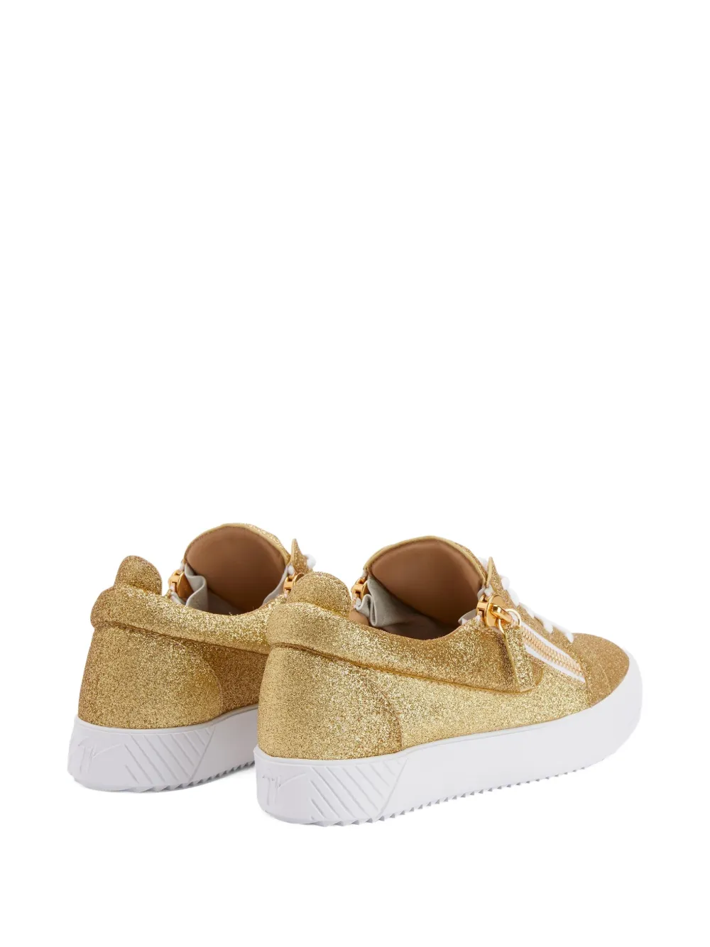 Giuseppe Zanotti Gail glitter sneakers Gold