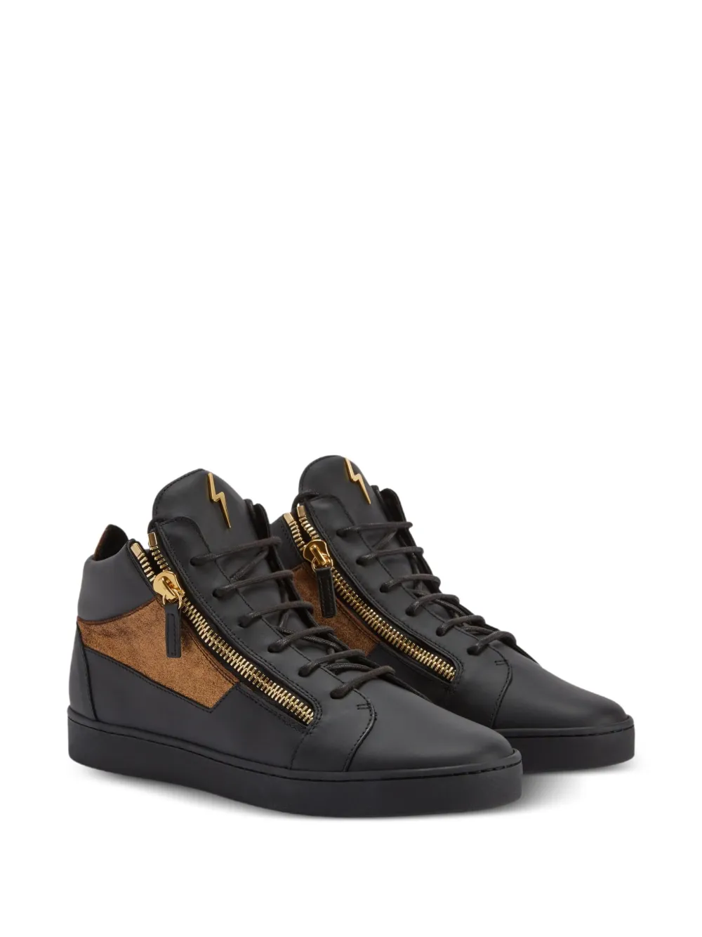Giuseppe Zanotti Kriss zip-detail leather high-top sneakers | Hi-Tops | Image 2