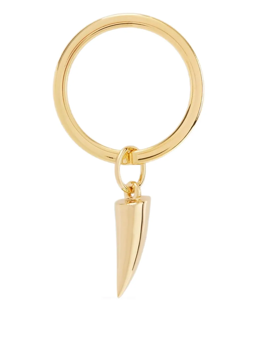 Giuseppe Zanotti Sharkiee tooth-shaped keyring Geel