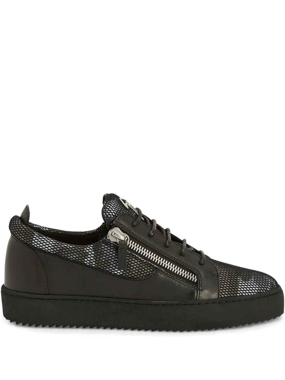 Giuseppe Zanotti Frankie leather sneakers Black