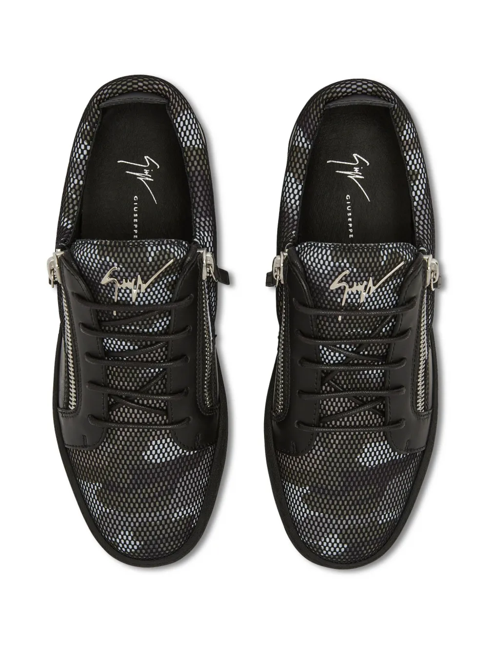 Giuseppe Zanotti Frankie leather sneakers Black
