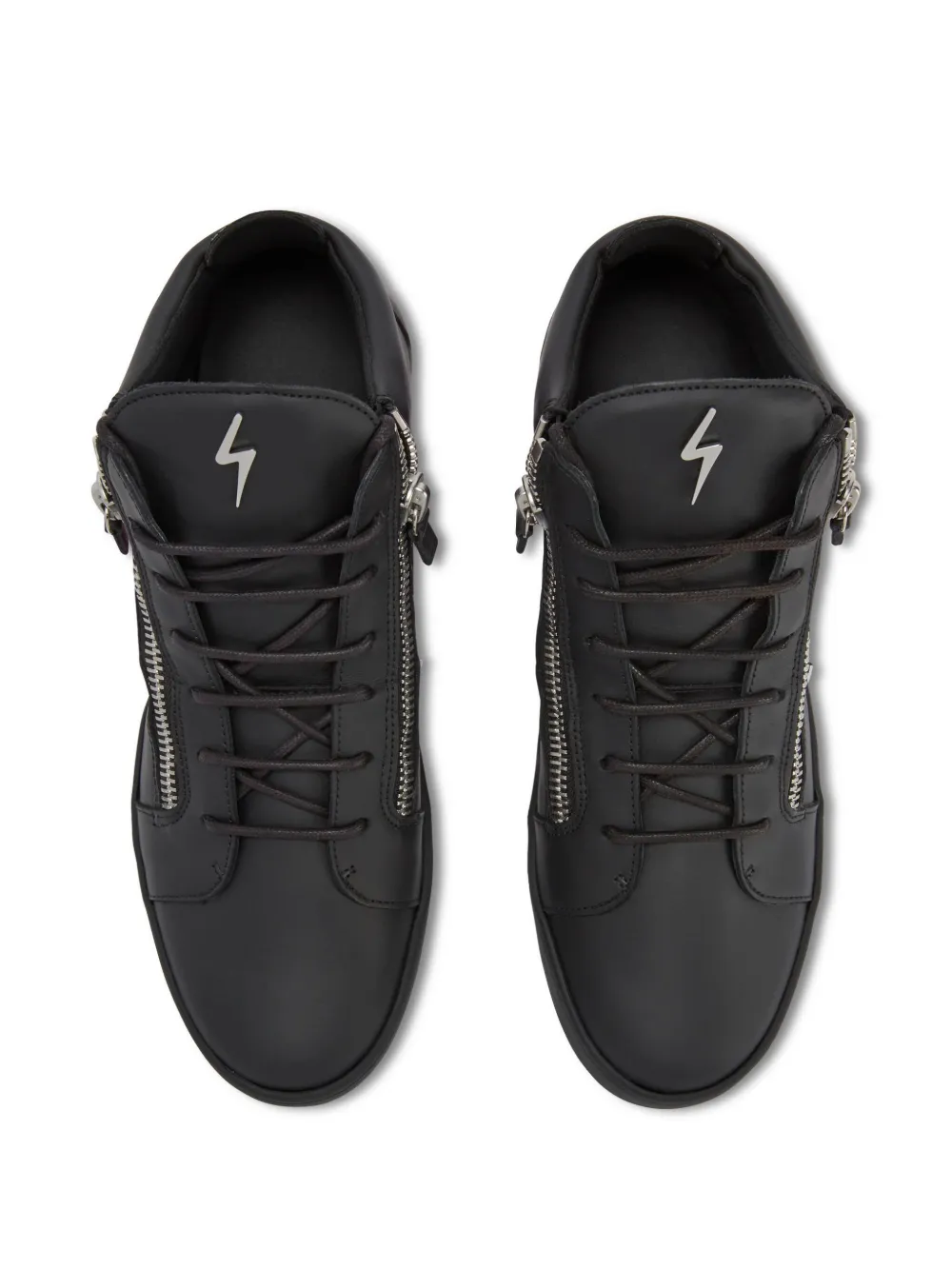 Giuseppe Zanotti Kriss leather sneakers Black