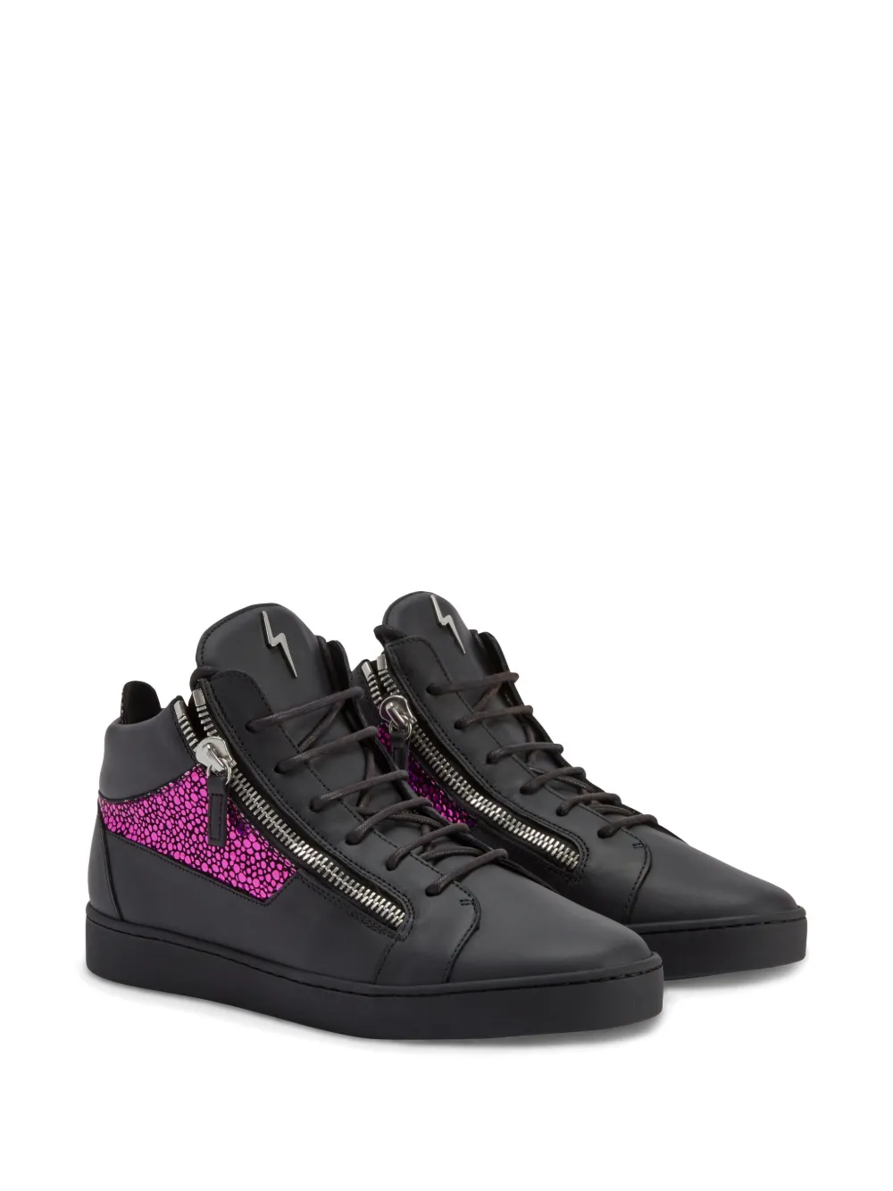 Giuseppe Zanotti Kriss leather sneakers Black