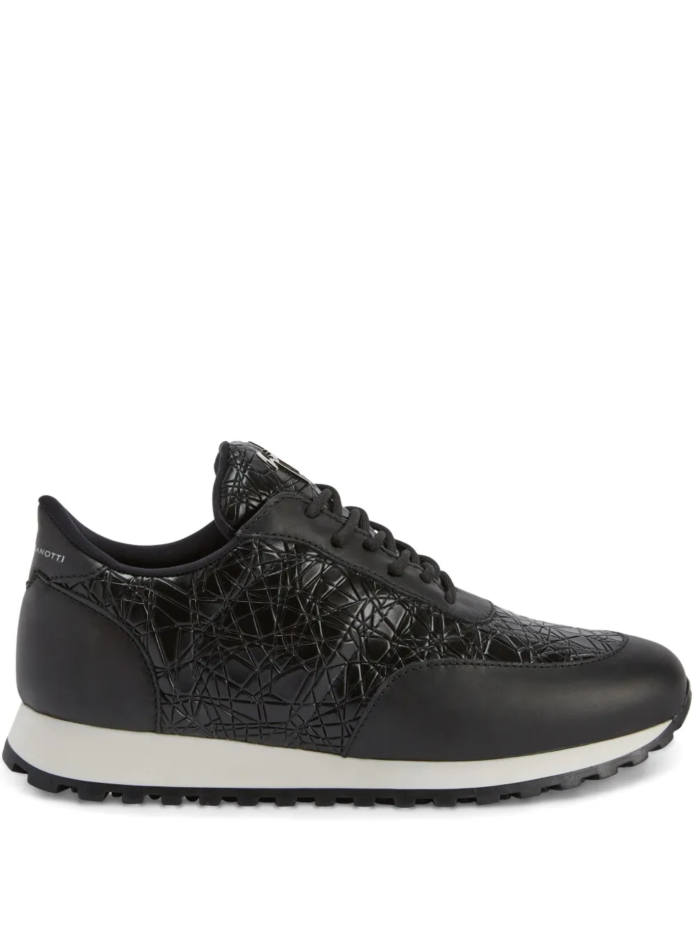 Giuseppe Zanotti Jimi leather sneakers Black