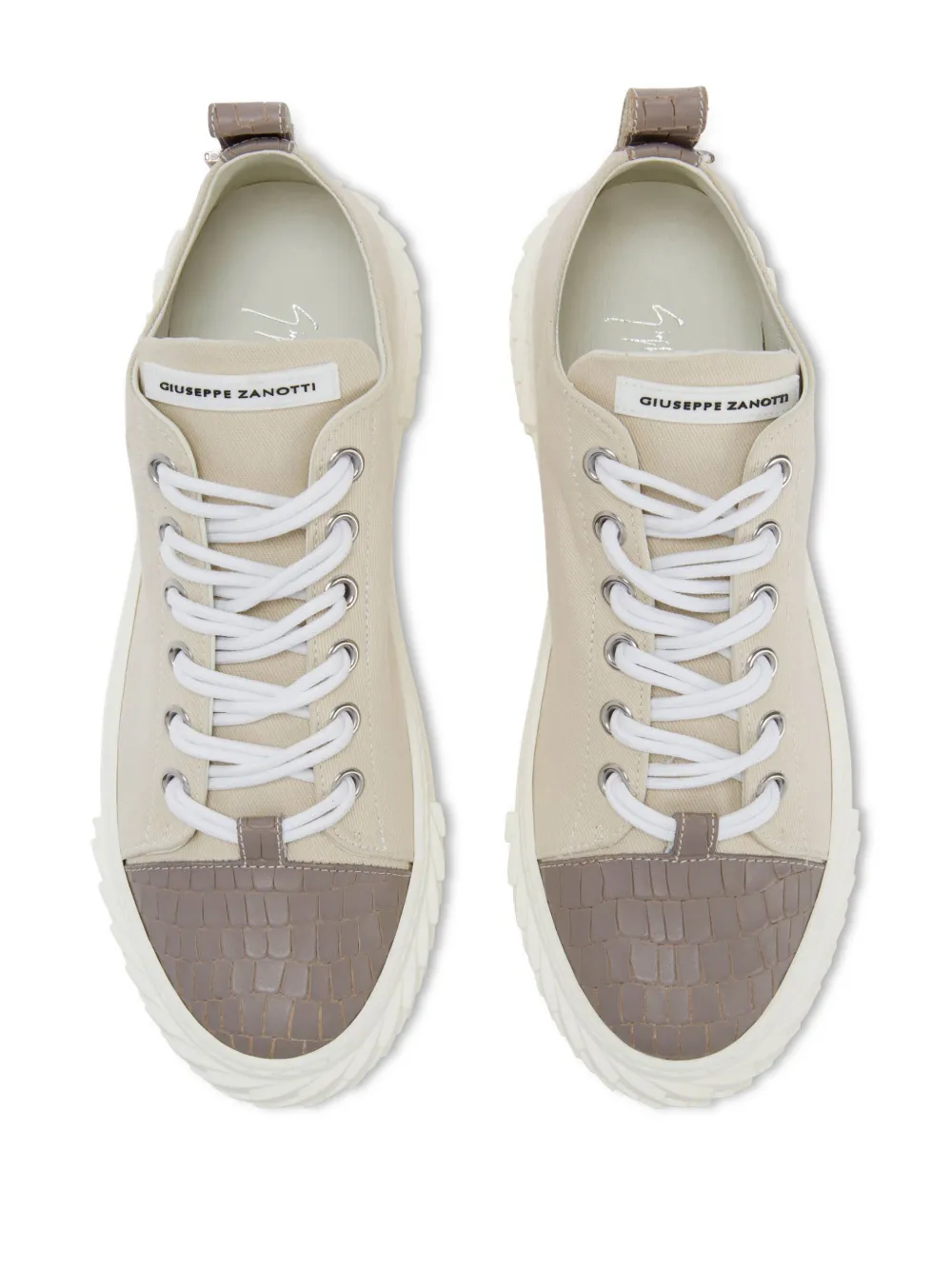 Giuseppe Zanotti Blabber low-top sneakers Neutrals