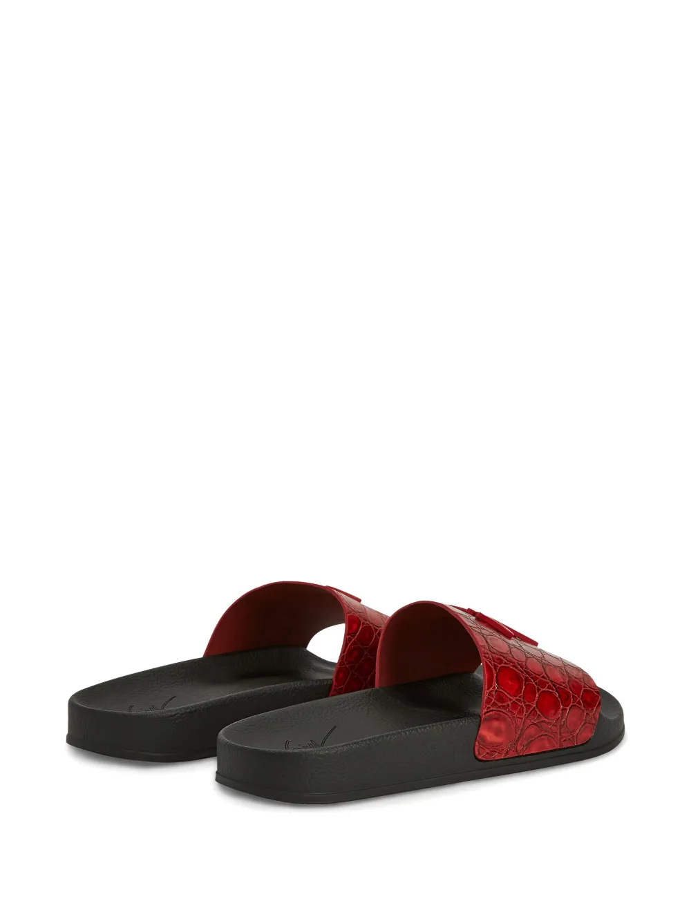 Giuseppe Zanotti Brett flip flops Red