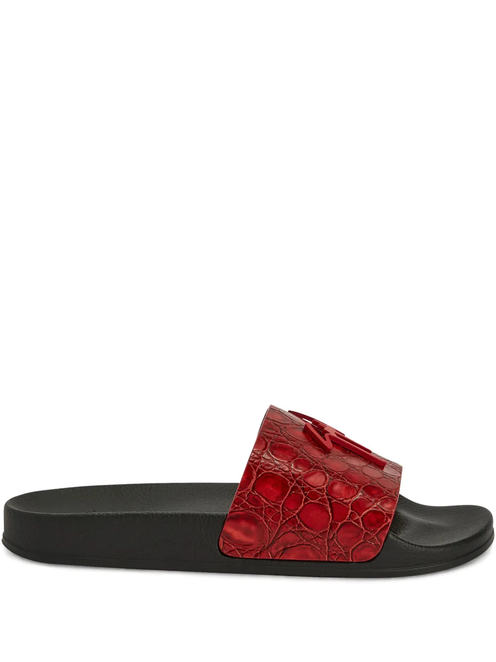 Giuseppe Zanotti Brett flip flops Red