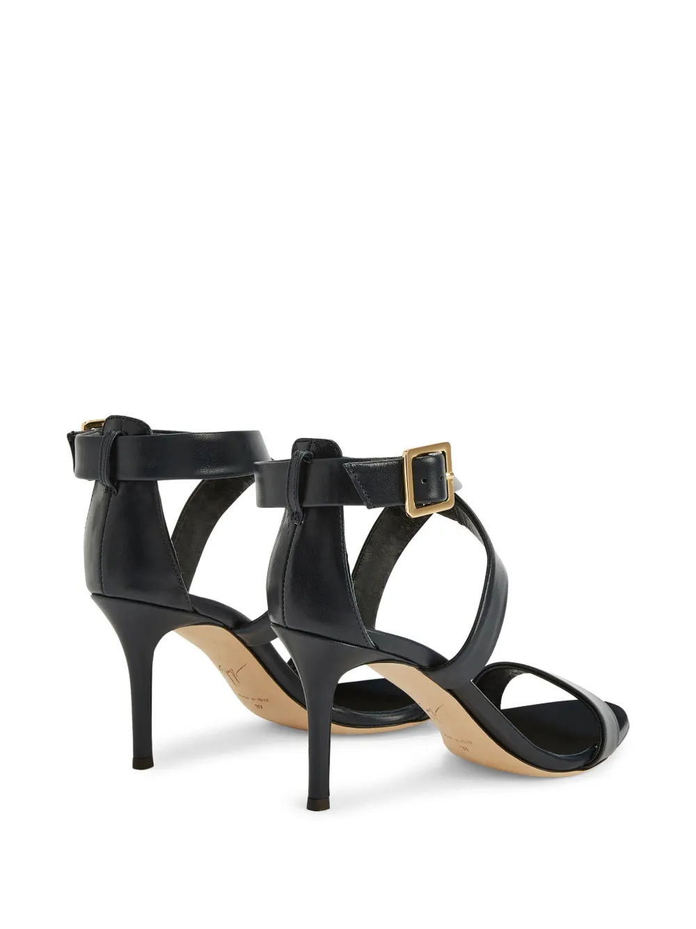 Giuseppe Zanotti Ellie leather sandals Blue