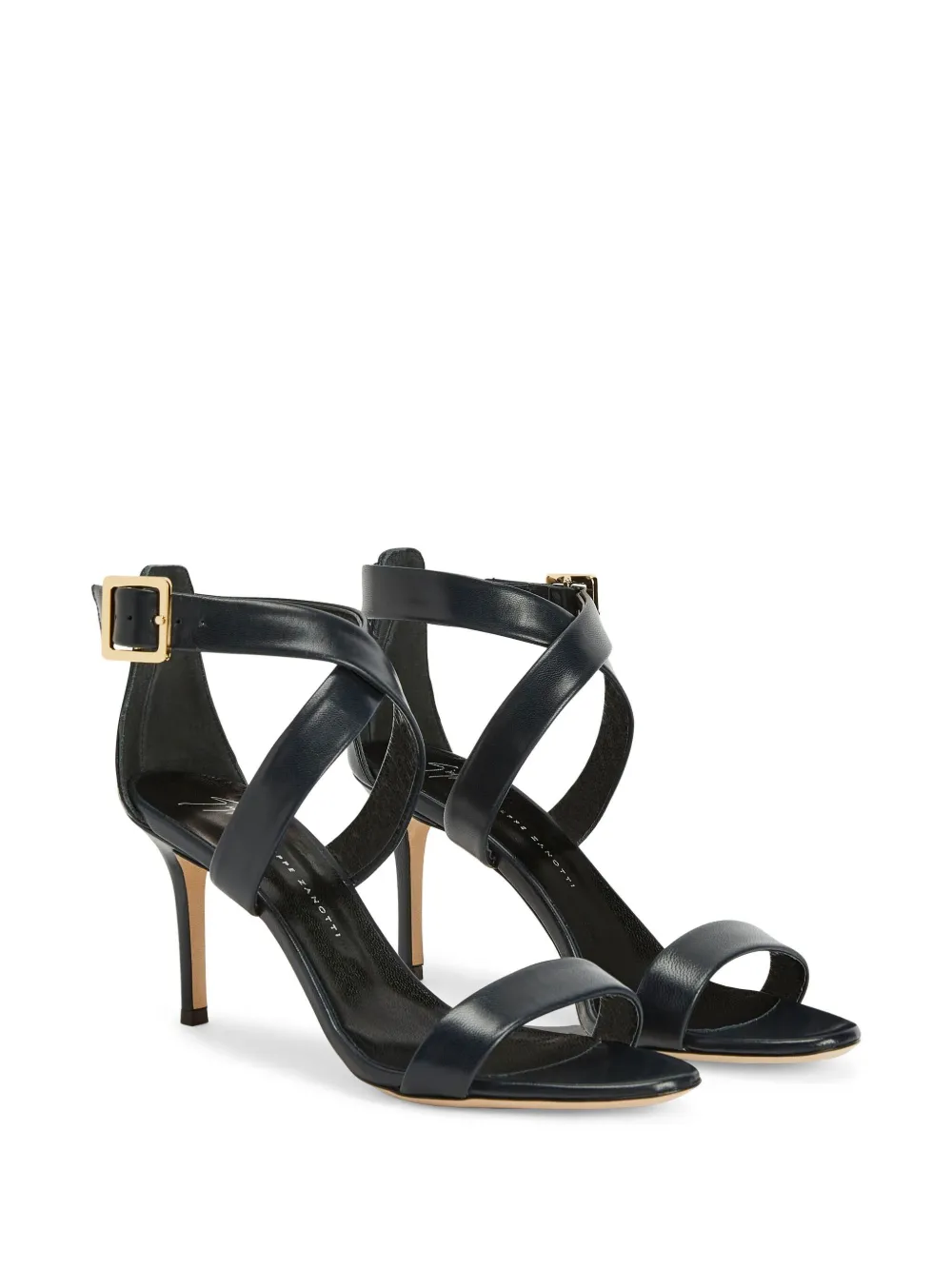 Giuseppe Zanotti Ellie leather sandals Blue