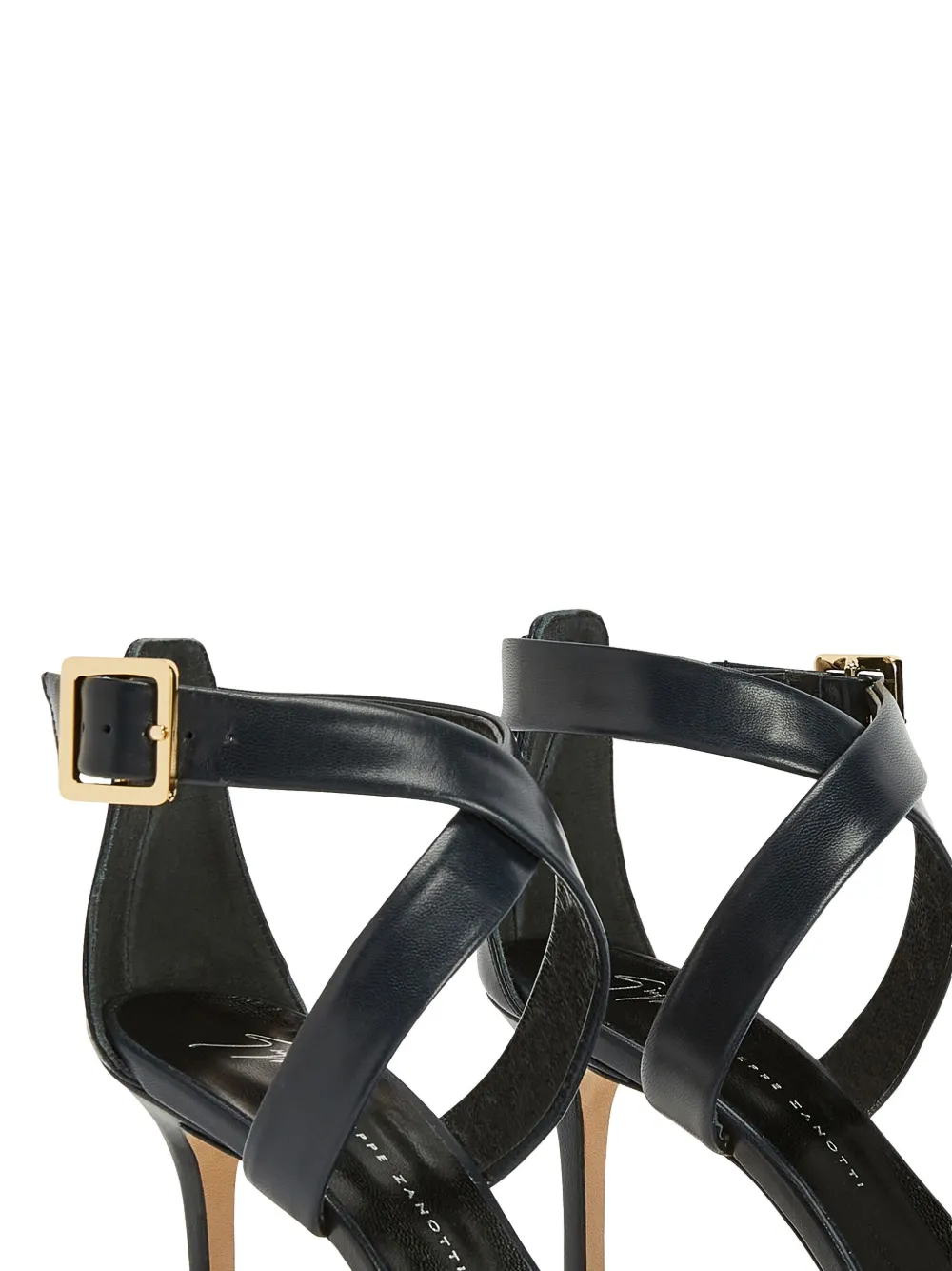 Giuseppe Zanotti Ellie leather sandals Blue