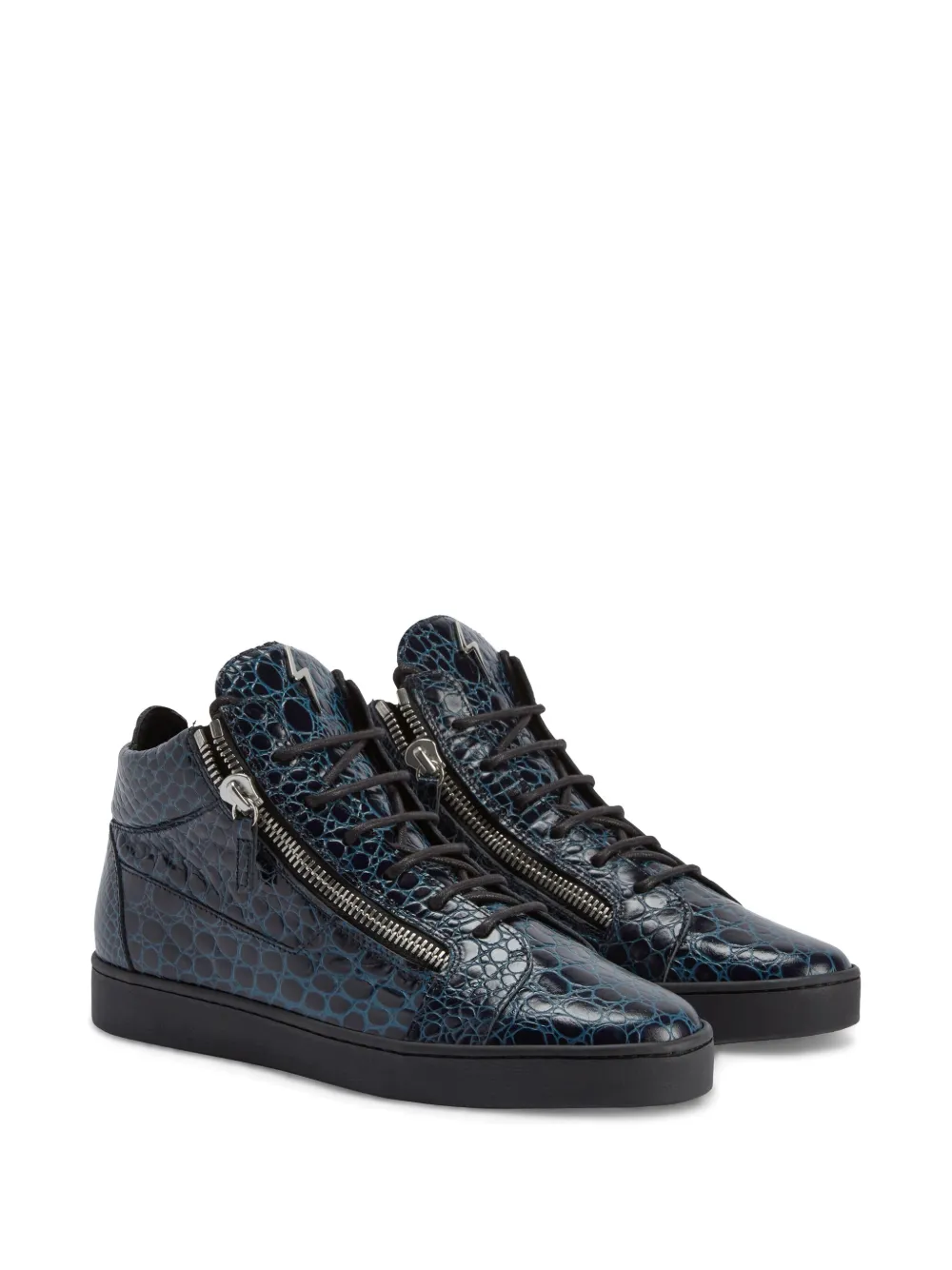 Giuseppe Zanotti Kriss leather sneakers Black