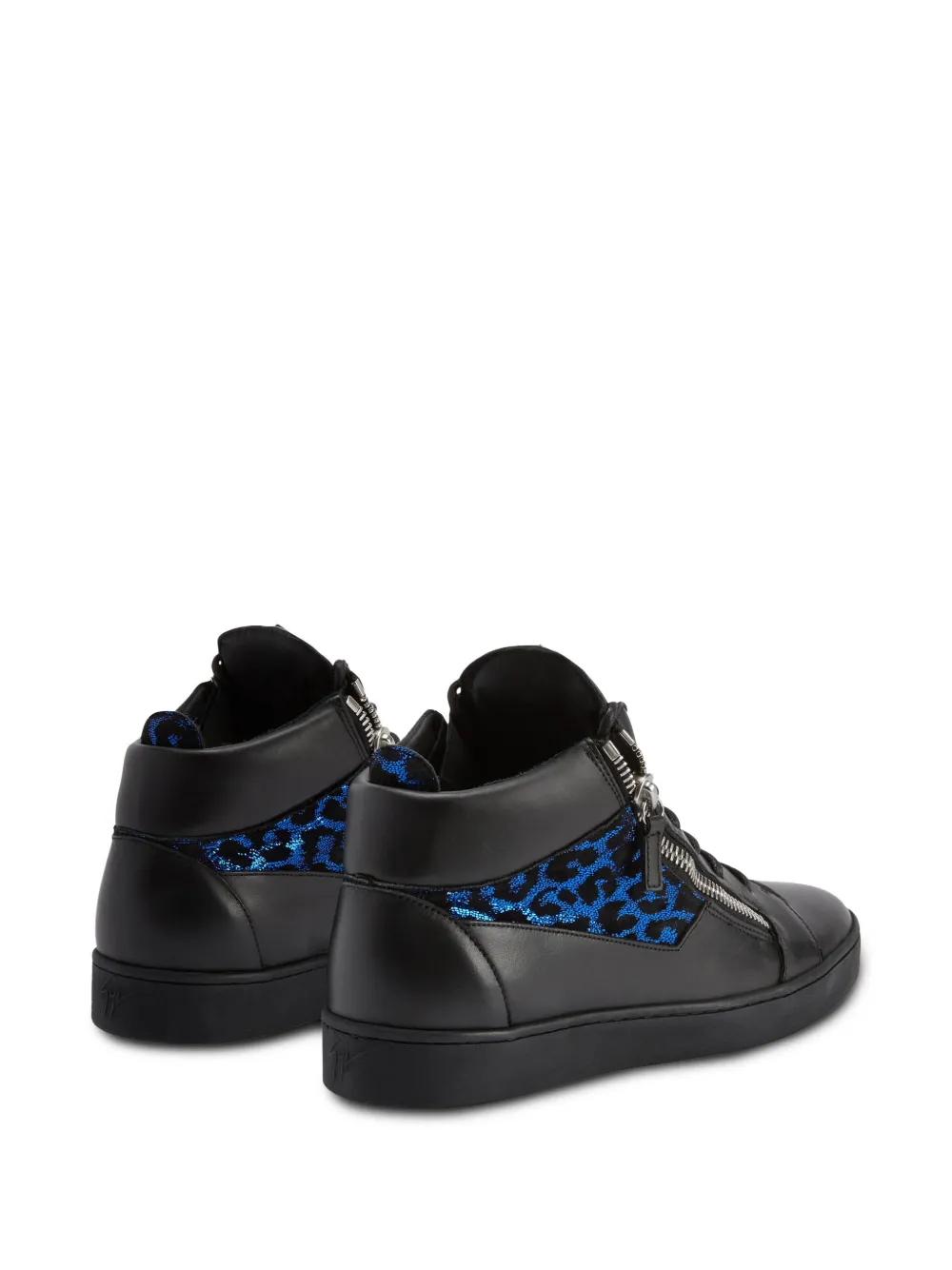 Giuseppe Zanotti Kriss leather sneakers Black