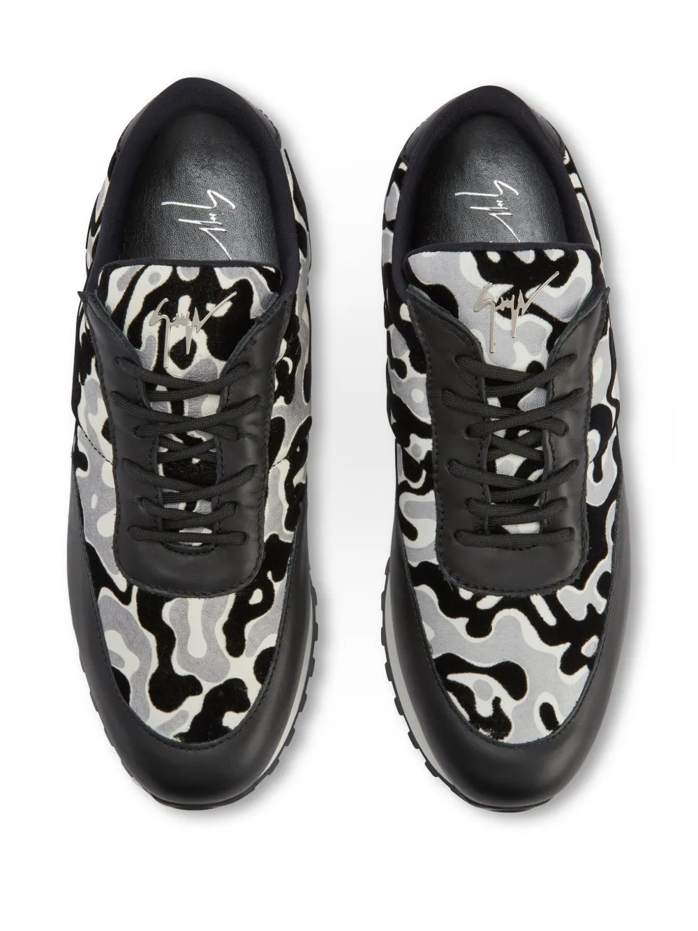 Giuseppe Zanotti Jimi leather sneakers Black