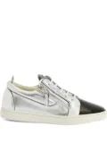Giuseppe Zanotti Nicki metallic-effect sneakers - Silver