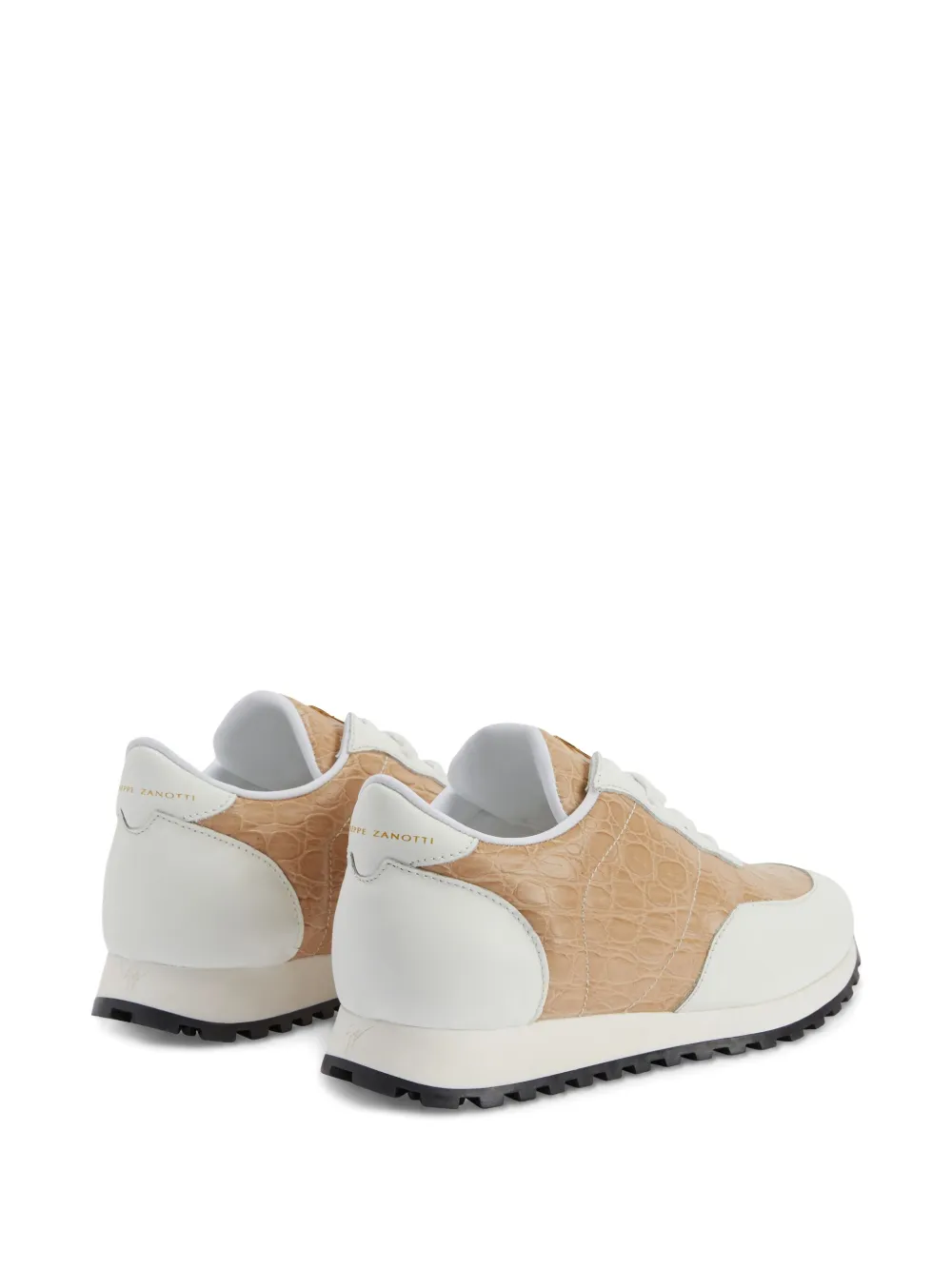 Giuseppe Zanotti Jimi leather sneakers Neutrals