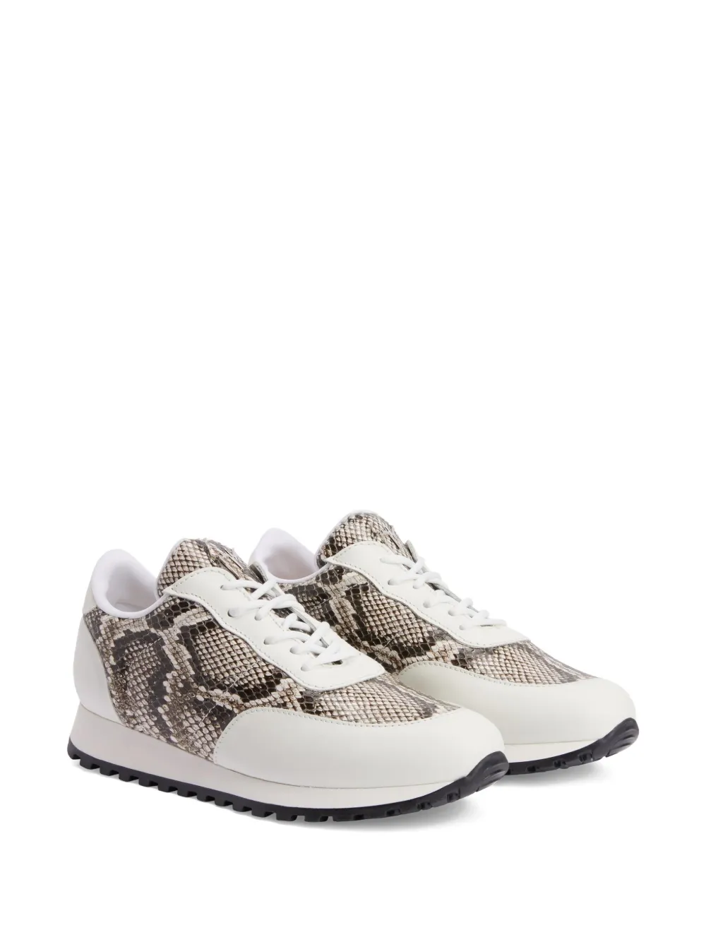 Giuseppe Zanotti Jim snakeskin leather sneakers | Low-Tops | Image 2