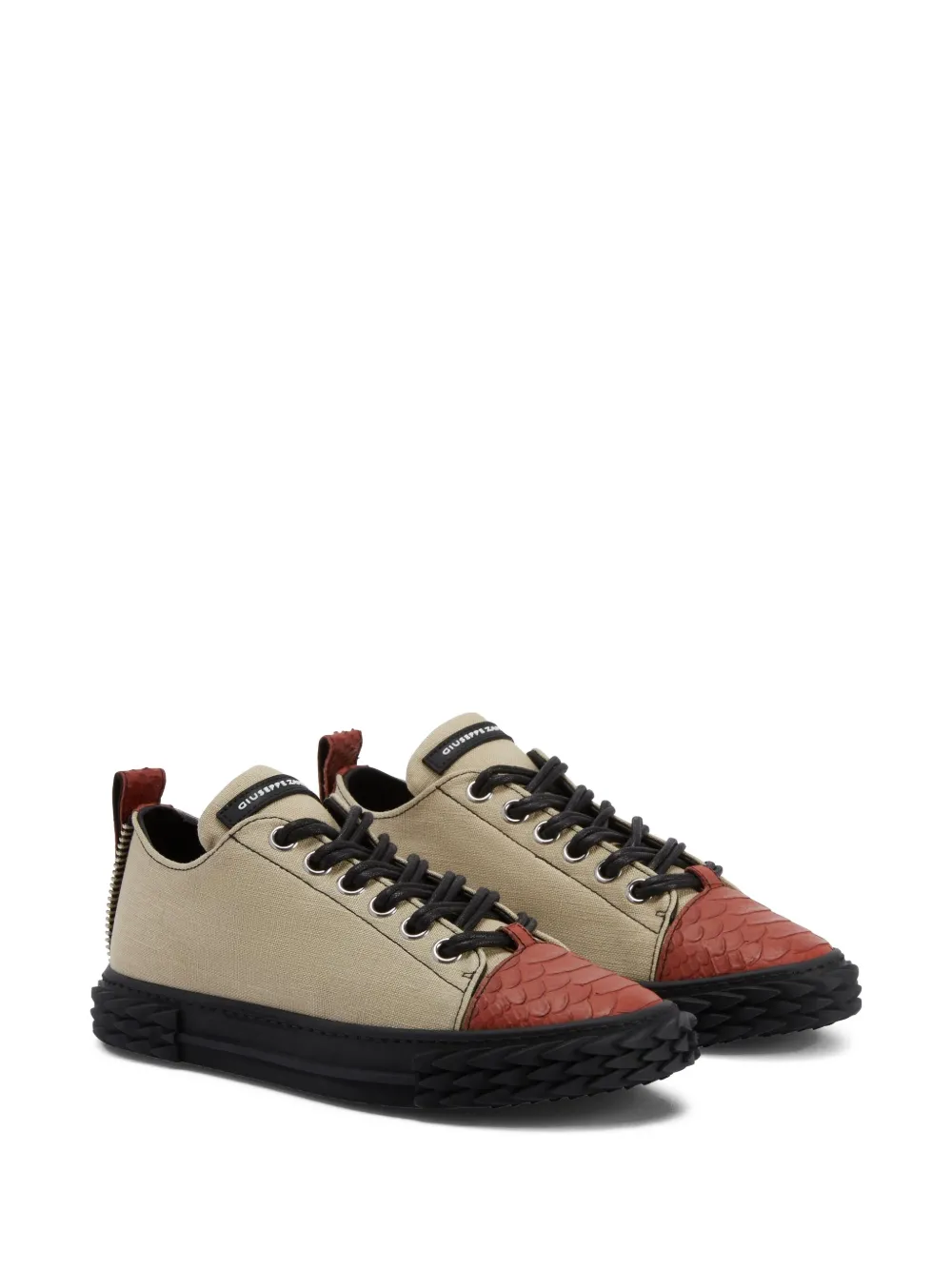 Giuseppe Zanotti Blabber lace-up sneakers Neutrals