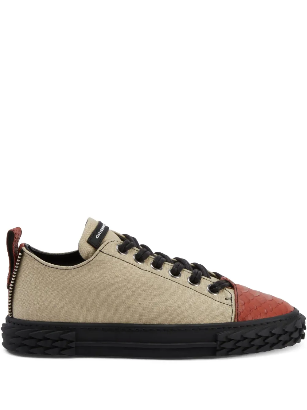 Giuseppe Zanotti Blabber lace-up sneakers Neutrals