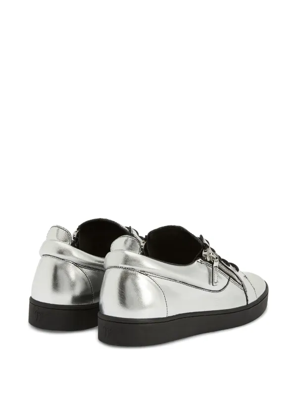 Giuseppe Zanotti Frankie ダブルジップ ローカットスニーカー