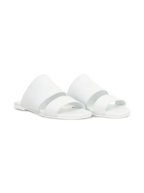 Balmain Kids leather sandals 