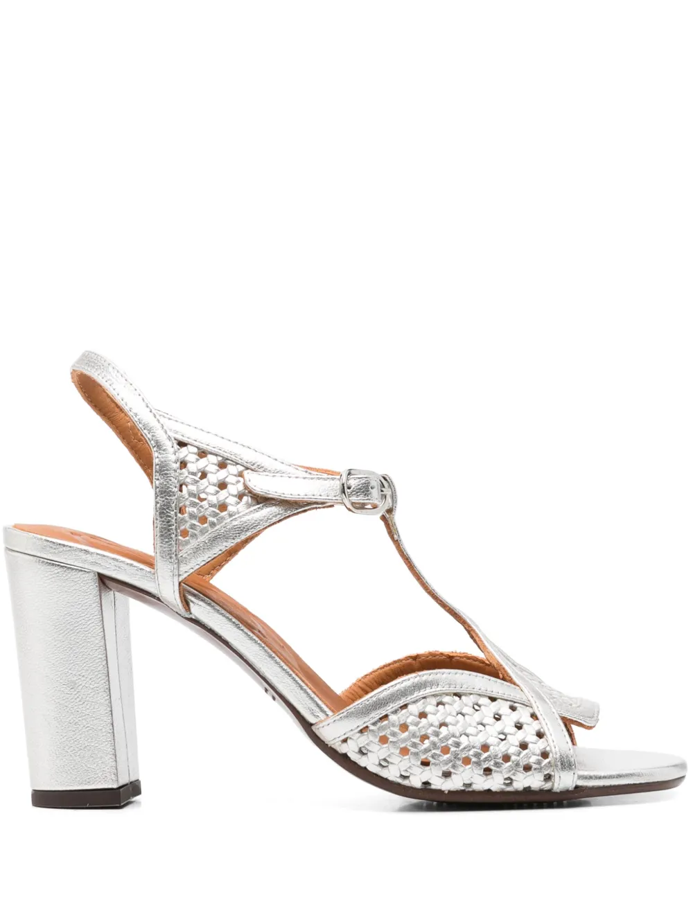 Chie Mihara 75mm Bessy sandals Silver