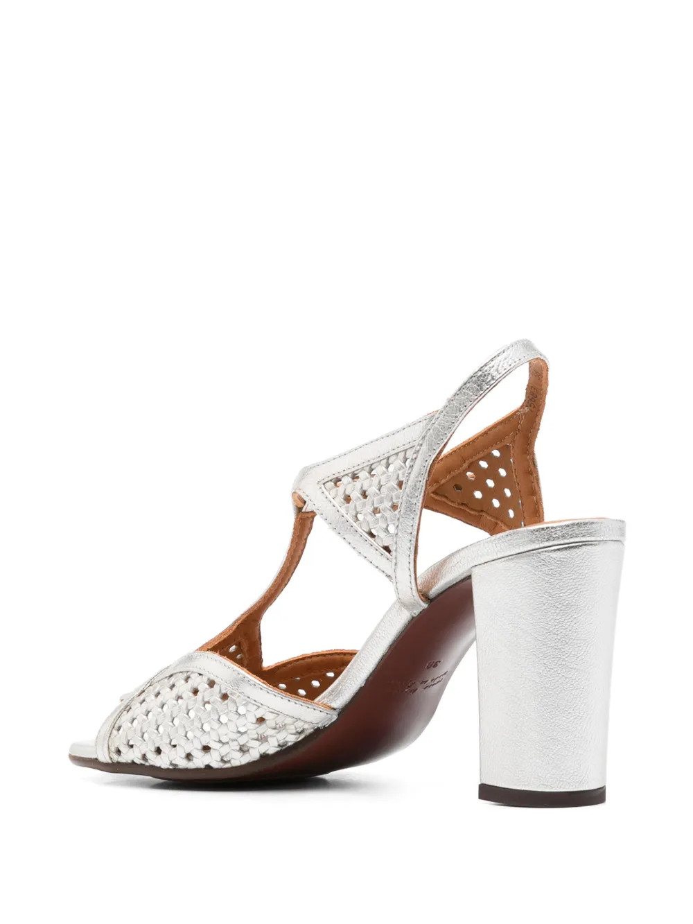 Chie Mihara 75mm Bessy sandals Silver