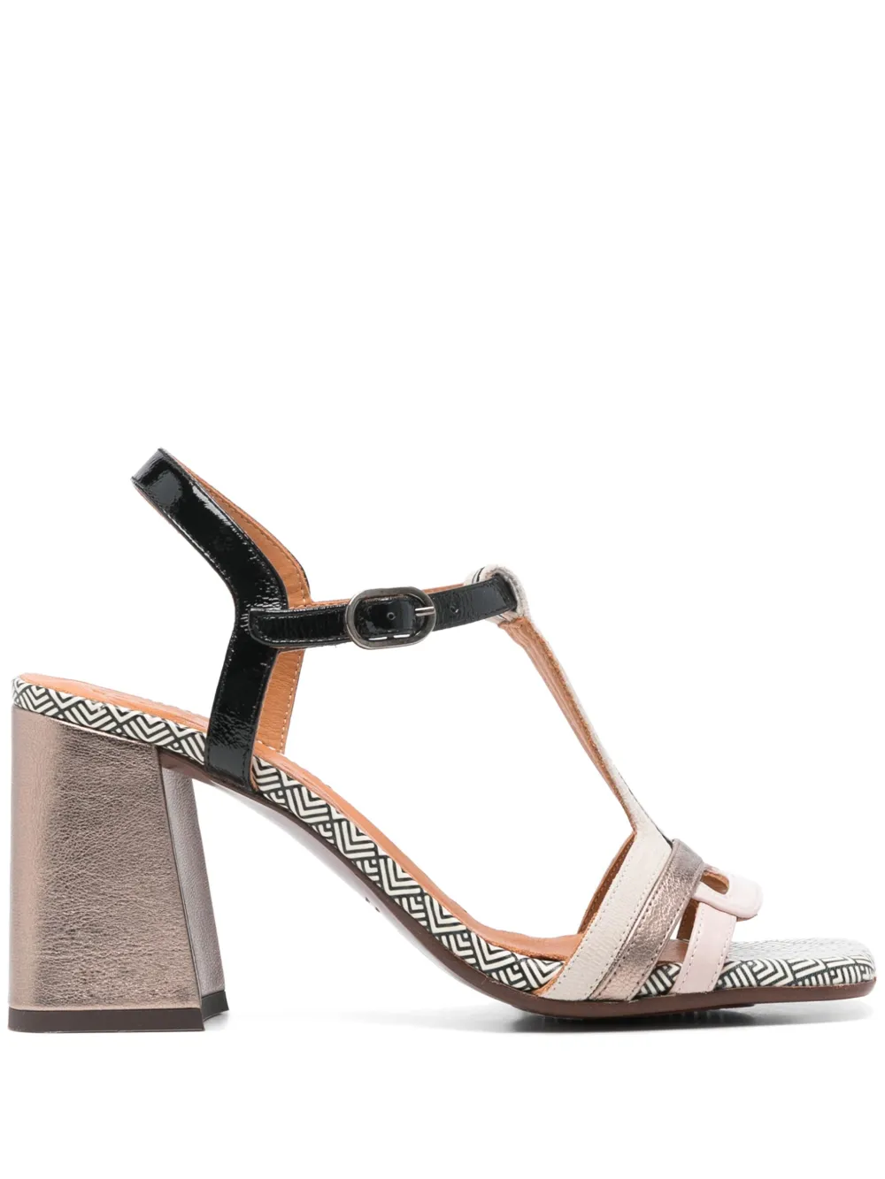 Chie Mihara 80 mm Piyata sandalen Beige