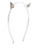 Vivienne Westwood Horn Alice headband - Silver