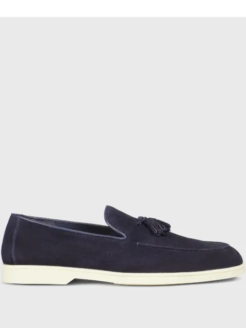 Doucal's mocasines de gamuza con borlas