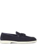 Doucal's tassel suede loafers - Blue