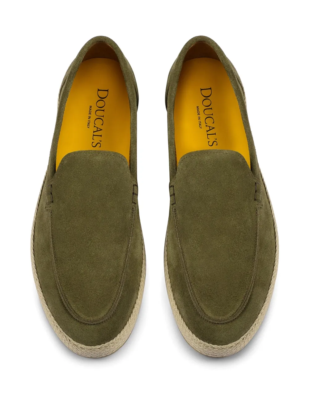 Doucal's suede espadrilles Green