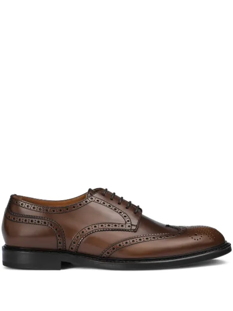 Doucal's leather Derby shoes