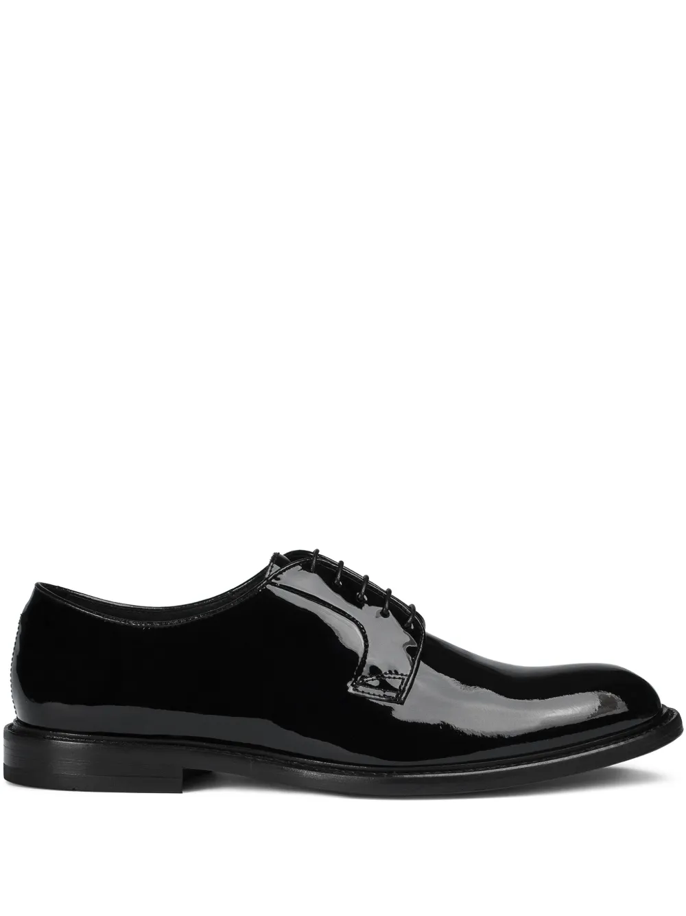 Doucal's leather lace-up derby shoes Black