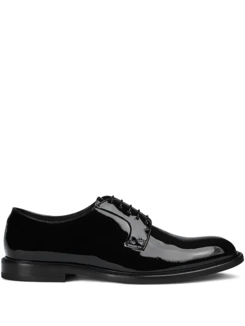 Doucal's leather lace-up derby shoes