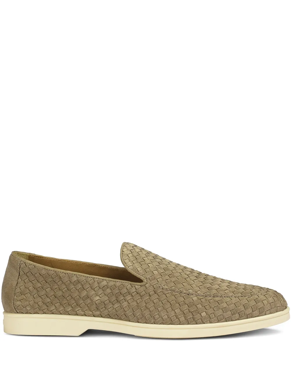 Doucal's suede loafers Neutrals