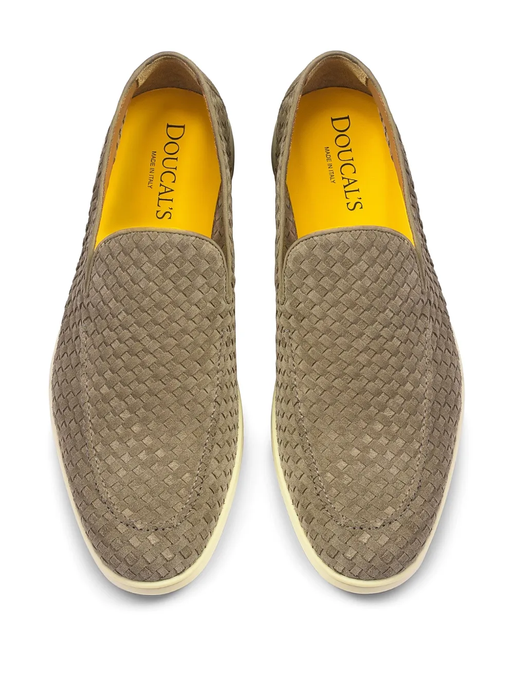 Doucal's suede loafers Neutrals
