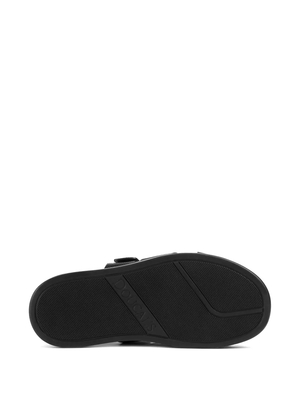 Doucal's leather sandals Black