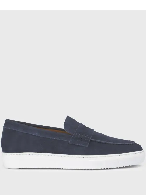 Doucal's mocasines slip-on de gamuza