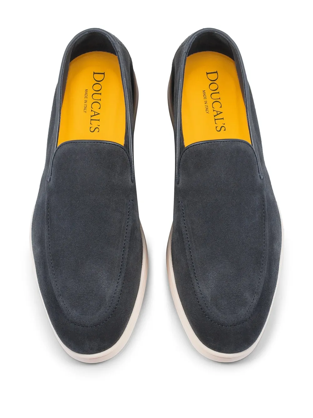Doucal's suede loafers Blue