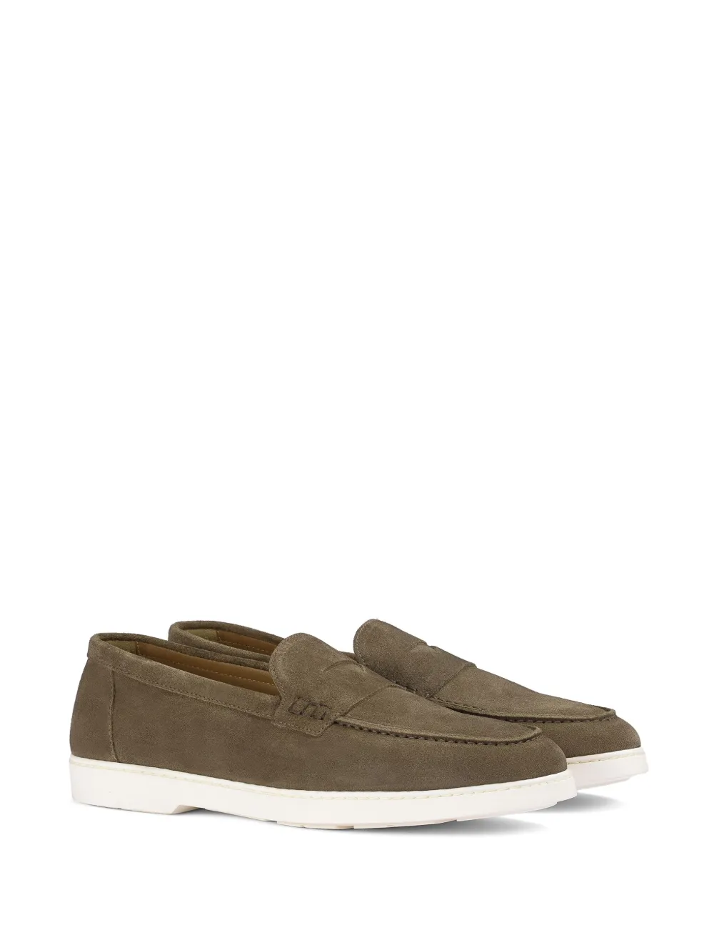 Doucal's Suède loafers - Bruin