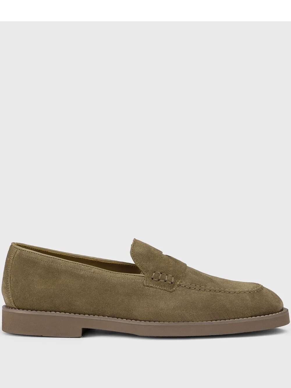Doucal's suede loafers - Marrone