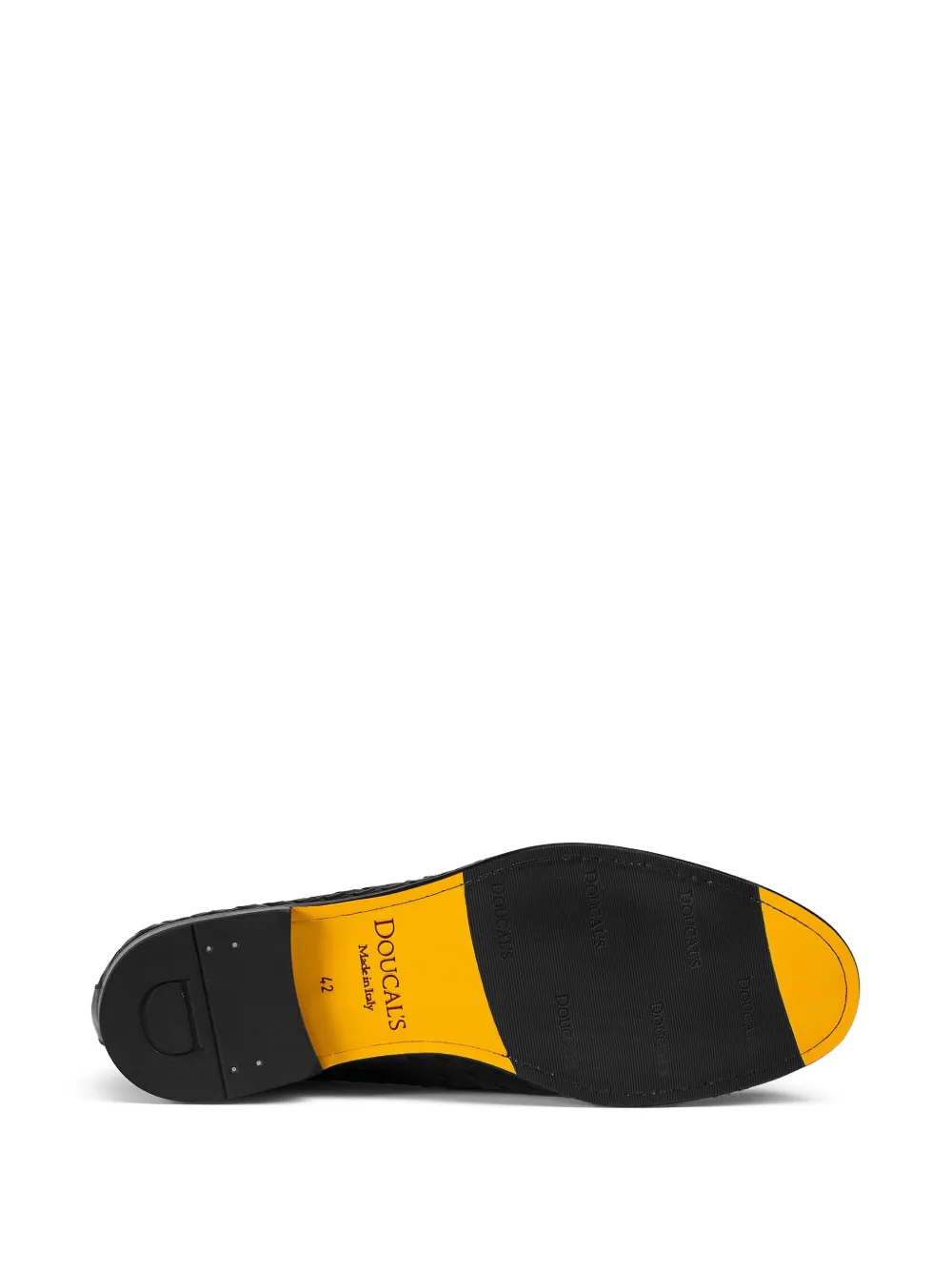 Doucal's leather loafers Black