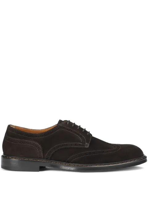 Doucal's suede Derby shoes