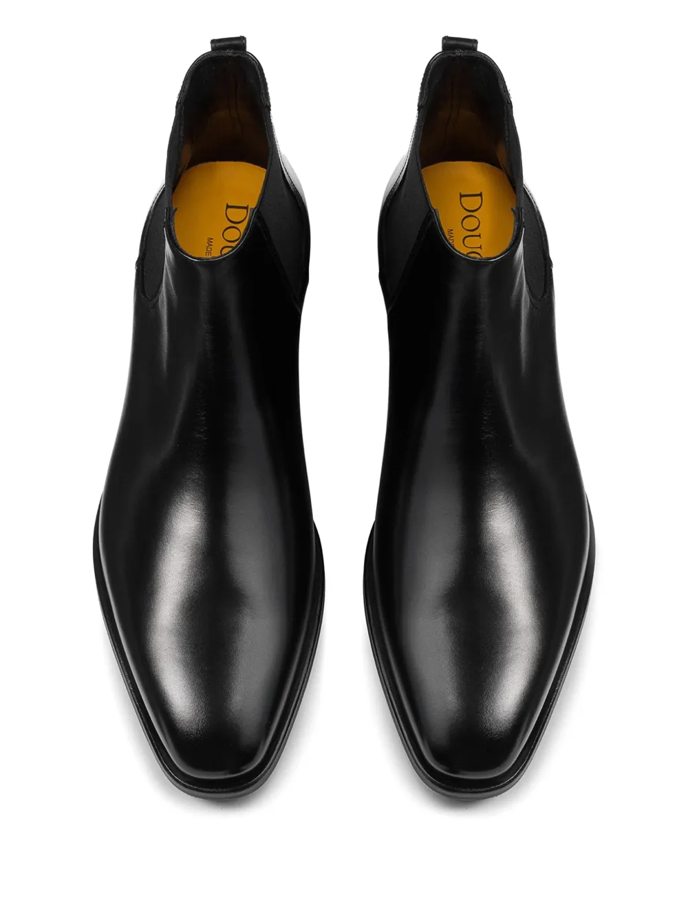 Doucal's leather ankle boots Black