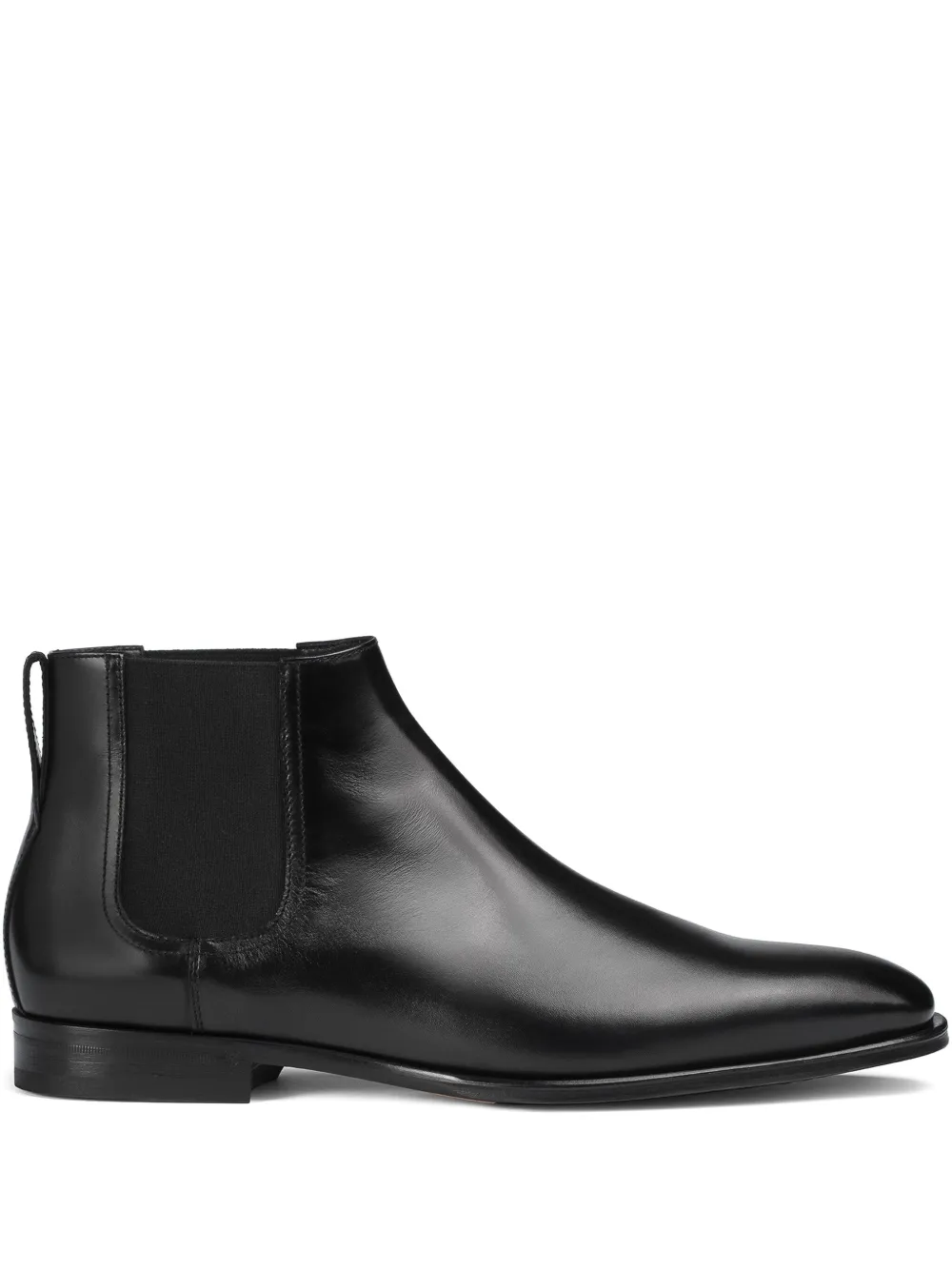 Doucal's leather ankle boots Black