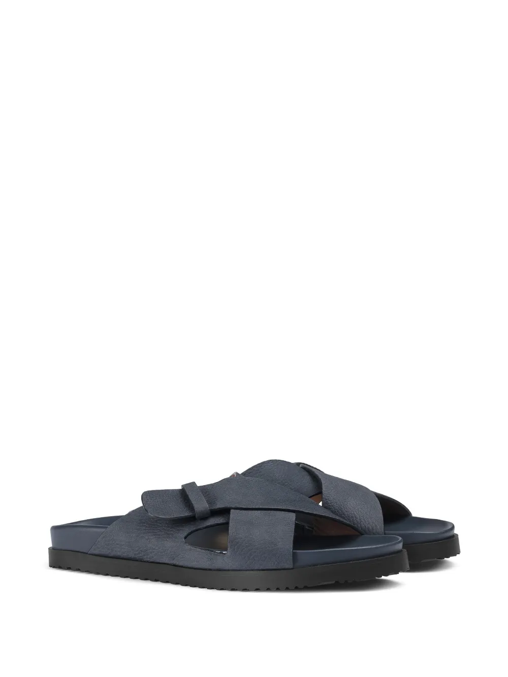 Doucal's Sandalen met gekruiste bandjes - Blauw