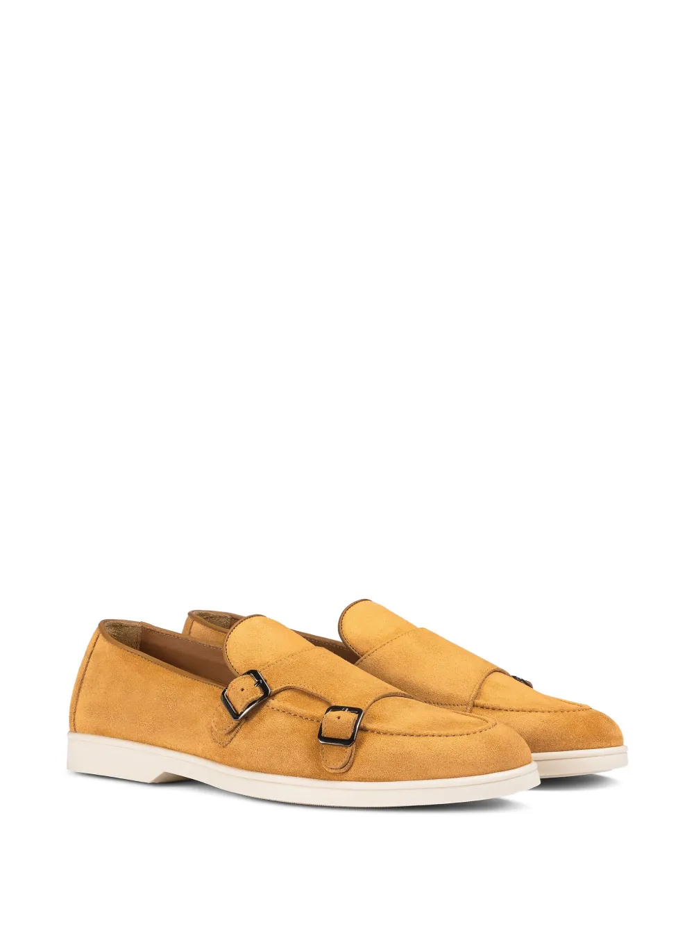 Doucal's Suède gespschoenen - Geel