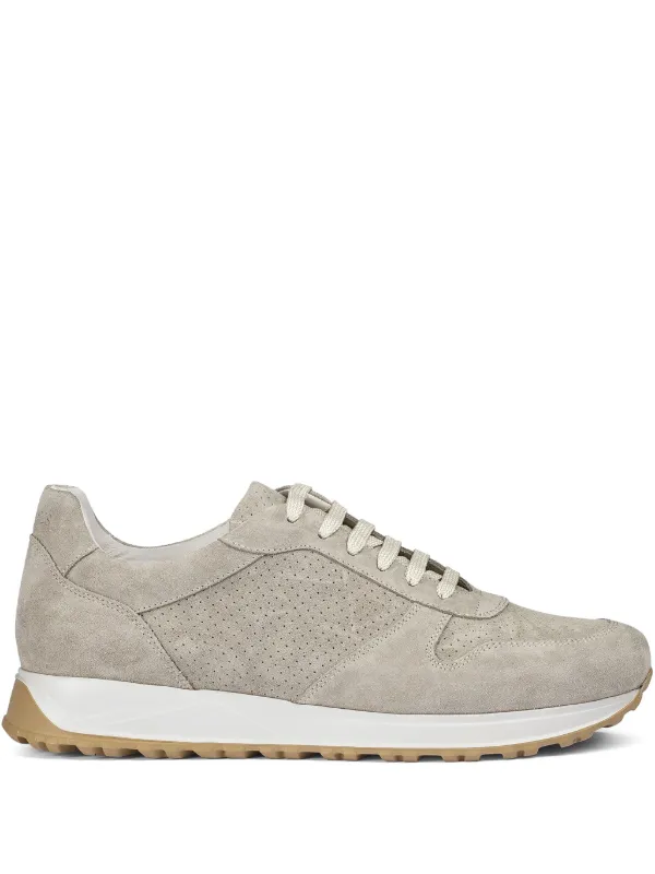 Doucal's Suede Sneakers | Neutrals | FARFETCH