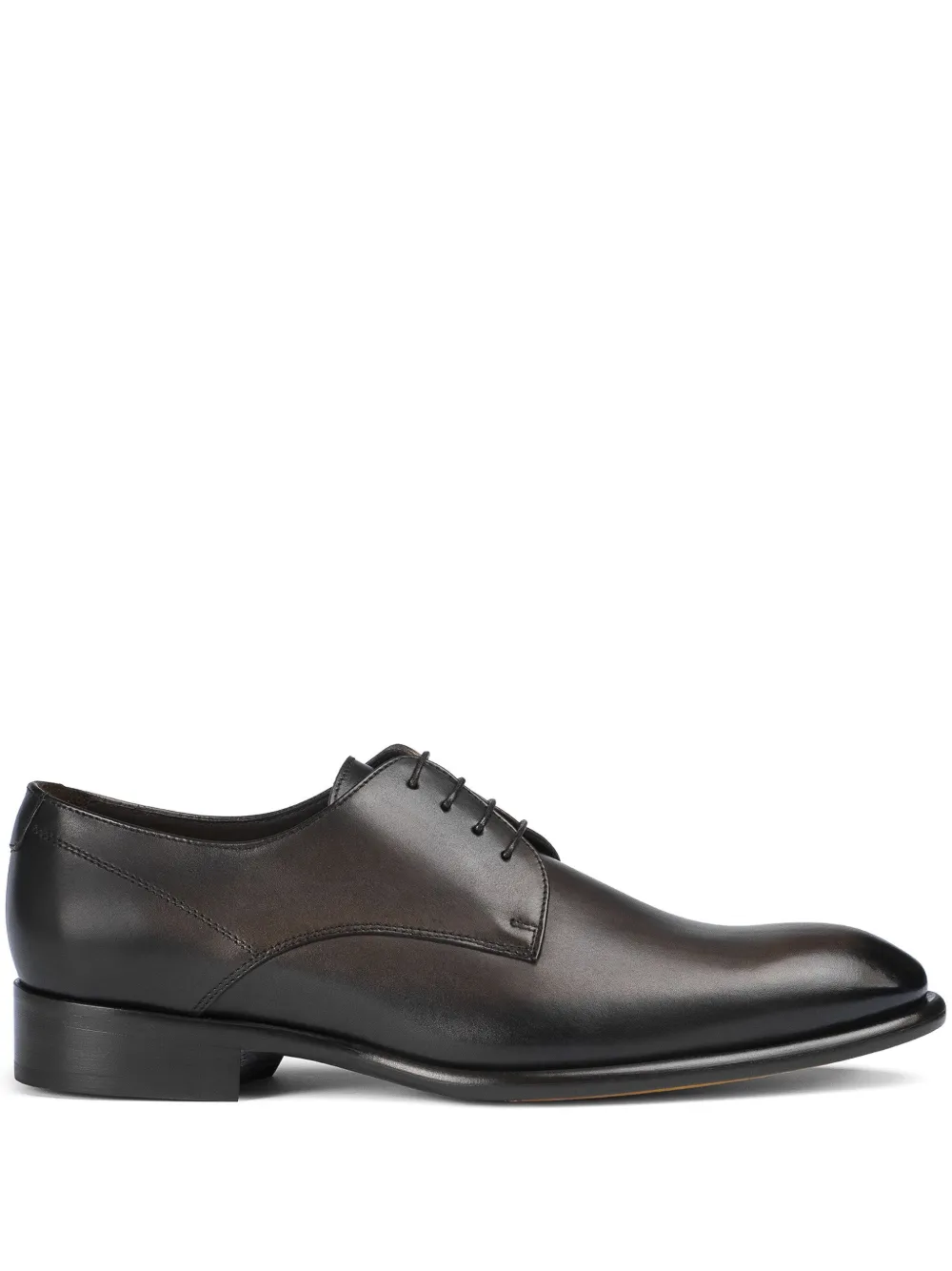 Doucal's leather lace-up shoes Black