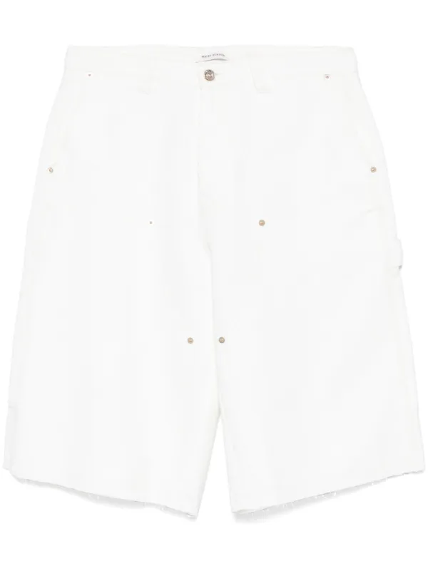 Wales Bonner Kingston ショートパンツ | ホワイト | FARFETCH JP